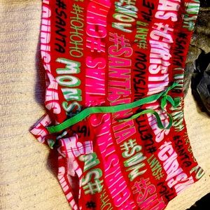 Christmas pj shorts